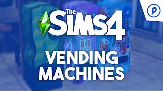 VENDING MACHINES in The Sims 4 Download Tutorial  Mod Overview 🥤 [upl. by Oivlis]