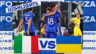 Highlights ItaliaUcraina 21  Qualificazioni EURO 2024 [upl. by Odlauso281]