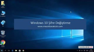 Windows 10 Şifre Değiştirme [upl. by Awahsoj809]