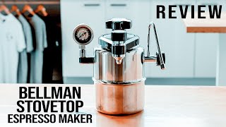 Bellman CX25P Stovetop Espresso Maker  Review [upl. by Valina]