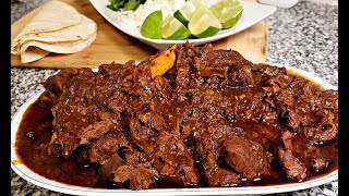 BIRRIA TACOS  Crockpot Slow Cooker Mexican Beef Recipe [upl. by Kcinomod]