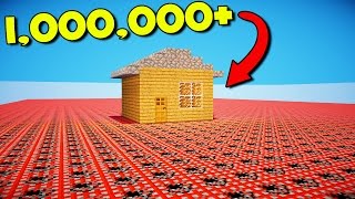 HOW MUCH TNT DOES IT TAKE TO EXPLODE THIS HOUSE [upl. by Beatrix396]