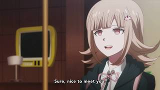 AI Chiaki meets Hajime in the New World Program Danganronpa 3  Despair Arc [upl. by Akemaj]