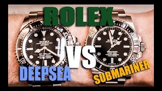 Rolex Submariner vs Deepsea [upl. by Ball]