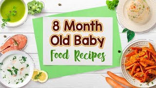 8 Month Baby Food Recipes [upl. by Specht]