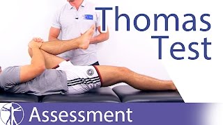 Thomas Test  Iliopsoas Tightness [upl. by Falkner]