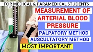 ARTERIAL BLOOD PRESSURE MEASUREMENT  CLINICAL LAB  PHYSIOLOGY PRACTICALS [upl. by Wilser]