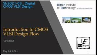 1Introduction to CMOS VLSI Design Flow [upl. by Cirdes]