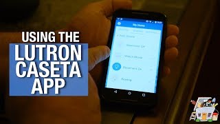 How to use Lutron Caseta App  HANDYGUYS TV [upl. by Ecirtaemed]