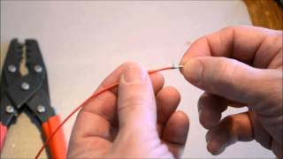 012 MOLEX amp OPEN BARREL PIN CRIMPING Video 2 [upl. by Gnus]