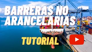 BARRERAS NO ARANCELARIAS ✈ TUTORIAL PROTECCIONISMO VIDEO 4 🚩 [upl. by Jumbala]