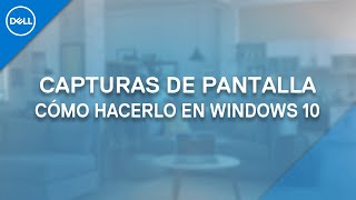 Cómo hacer capturas de pantalla en Windows 10  Capturar pantalla en Windows [upl. by Niwre]