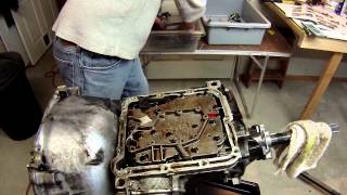 Ford C4 Transmission Disassembly 1 [upl. by Nosnehpets833]