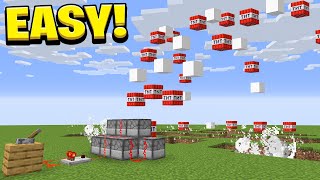 Top 3 Easy TNT Cannons You Can Build in Minecraft [upl. by Lebasile]