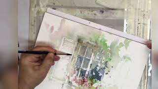 WatercolorAquarela  Demo  Window 3 [upl. by Maggy]