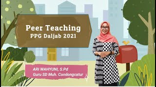 Peer Teaching Daring PPG Daljab 2021 [upl. by Arrol]