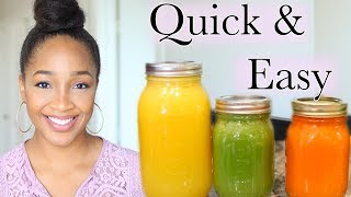 Simple Juice Recipes for Beginners  Juicing 101  JUICING WITH DREA  Entrepreneur Life [upl. by Booker532]