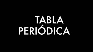 quotCANCIÓNquot Tabla Periodica  HZ3 [upl. by Stanislaus426]