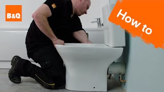 How to install a closecoupled toilet [upl. by Gratia]