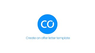 Offer Letters 1 How to create an offer letter template in Comeet [upl. by Mendoza]