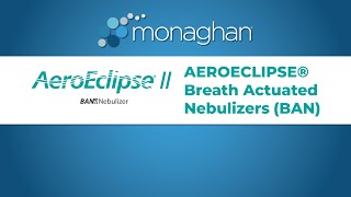 AEROECLIPSE® Breath Actuated Nebulizers BAN [upl. by Garbe]