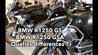 R1250GS et R1250GSA quelles différences [upl. by Nylteak]