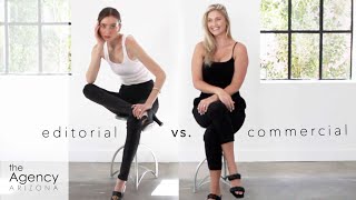 How To  Pose Like a Model  Editorial vs Commercial [upl. by Sillig530]