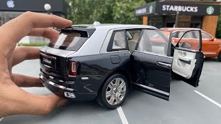 Unboxing a RollsRoyce Cullinan UltraLuxury SUV Diecast Model Car  RollsRoyce Merchandise [upl. by O'Reilly]