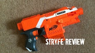 Nerf NStrike Elite Orange Version Stryfe Unboxing amp Quick Mod [upl. by Wolfgang889]