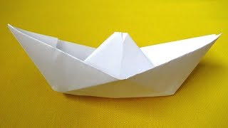 Como hacer un barco de papel  how to make a paper boat [upl. by Zak915]