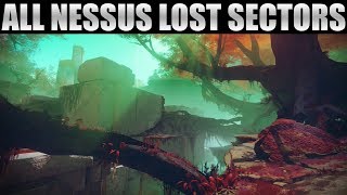 All Nessus Lost Sector Locations  Destiny 2 [upl. by Hesper247]