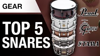 The best Snare Drums of 2019  Playing Sound and Features [upl. by Haleemaj]