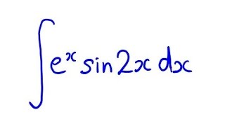 Integration by Parts Product of sin2x and e ͯ [upl. by Means]