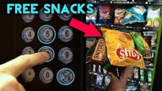 TOP 5 Vending Machine Hacks  Get FREE Food and Soda From ANY Vending Machine [upl. by Adam]