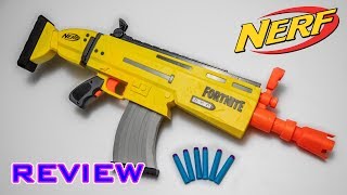 REVIEW Nerf Fortnite ARL  Stryfe Reskin [upl. by Cyprian]