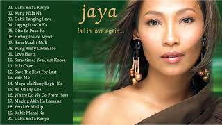 Jaya Tagalog Love Songs Jaya Best Songs Nonstop Collection Jaya Full Album 2020 [upl. by Earleen]