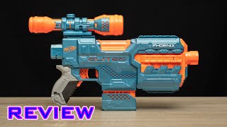 REVIEW Nerf Elite 20 Phoenix CS6  The New Stryfe [upl. by Schreibe]