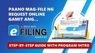 DOLENCR eFiling Services Instructional Video long version with Program Intro [upl. by Profant]