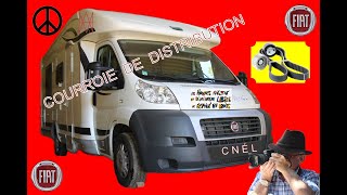 FIAT ducato Comment changer la courroie de distribution [upl. by Nail]