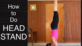 How to Do Headstand Sirsasana  Yoga Pose Tutorial [upl. by Rozek]