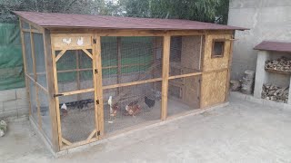 como hacer un gallinero wooden chicken coop [upl. by Prudi]