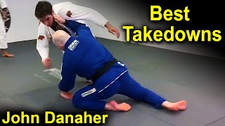 Best Takedowns For Jiu Jitsu BJJ by John Danaher [upl. by Ianaj]