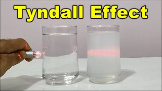 Tyndall Effect  in Hindi for Class 10 [upl. by Ibed472]