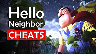 How to use CHEATS in Hello Neighbor  Console Commands Mod [upl. by Kralc]