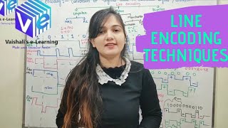 L 2  Line Encoding Techniques  Digital Communication  Vaishali Kikan [upl. by Neenad]