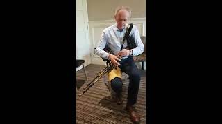 Brian MacNamara playing Ceol Pipes 34 Set of Uilleann Pipes in quotCquot [upl. by Crofton485]