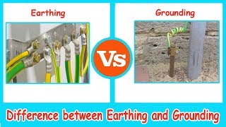 Earthing Systems vs Electrical Grounding  Difference between Earthing and Grounding [upl. by Assital]