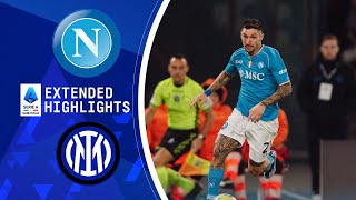 Napoli vs Inter  Extended Highlights  Serie A  CBS Sports Golazo [upl. by Sirahs]