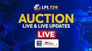 Lanka Premier League 2023 Player Auction [upl. by Ataeb]