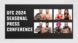 UFC 2024 Season Press Conference [upl. by Leahicm]